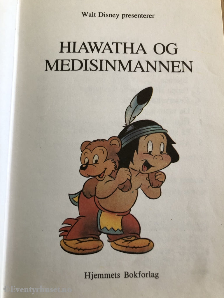 Disneys Beste. Hiawatha Og Medisinmannen. Fortelling