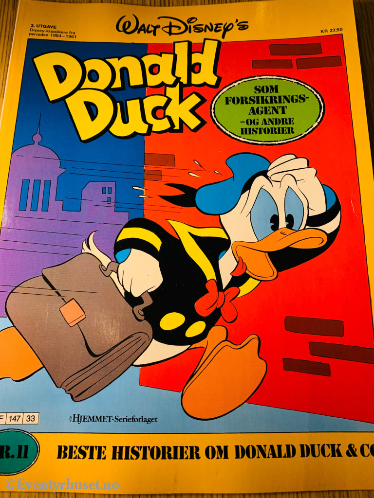 Disneys Beste Historier Fra Donald Duck & Co. Nr. 11. Som Forsikringsagent Og Andre Historier.