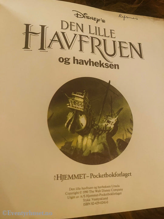 Disney’s Den Lille Havfruen Og Havheksen. 1990. Nr. 4. I Serien. Hefte