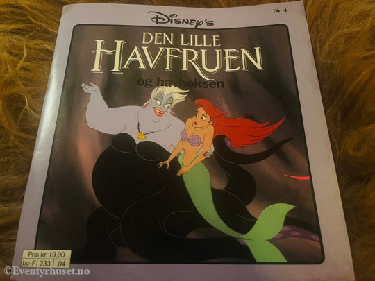 Disney’s Den Lille Havfruen Og Havheksen. 1990. Nr. 4. I Serien. Hefte