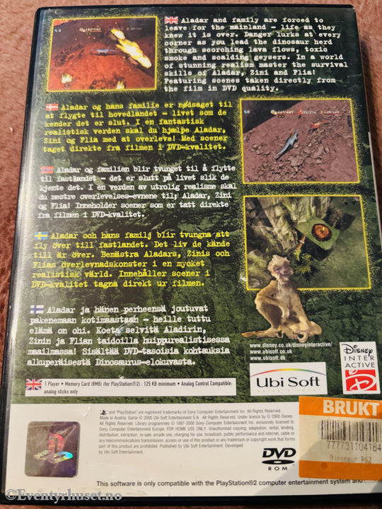 Disney's Dinosaur. PS2.