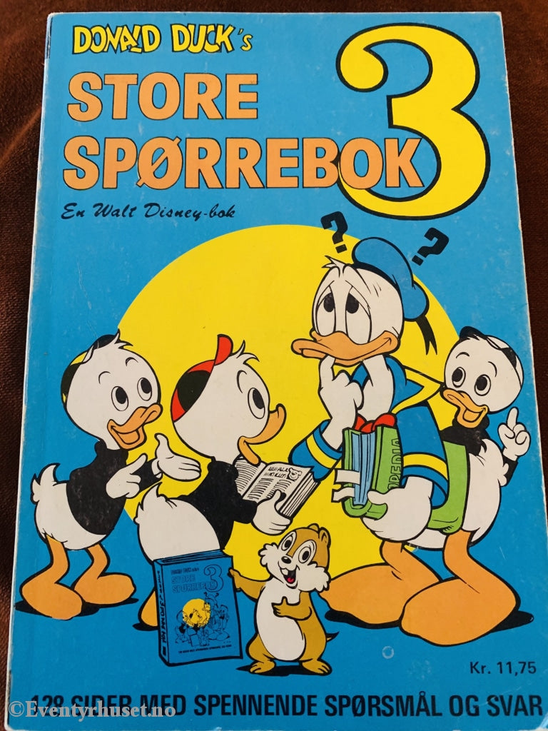 Disney´s Donald Duck´s Store Spørrebok. Vol. 3. 1973. Pocketbok
