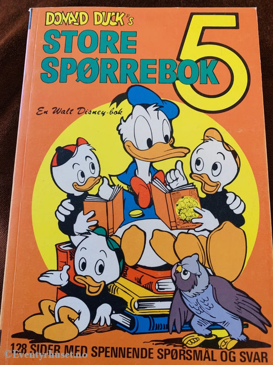 Disney´s Donald Duck´s Store Spørrebok. Vol. 5. 1975. Pocketbok