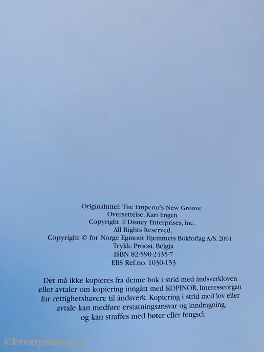 Disneys Et Kongerike For En Lama. 2001. Fortelling