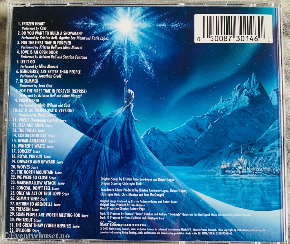 Disneys Frozen (Frost). Cd. Lydbok