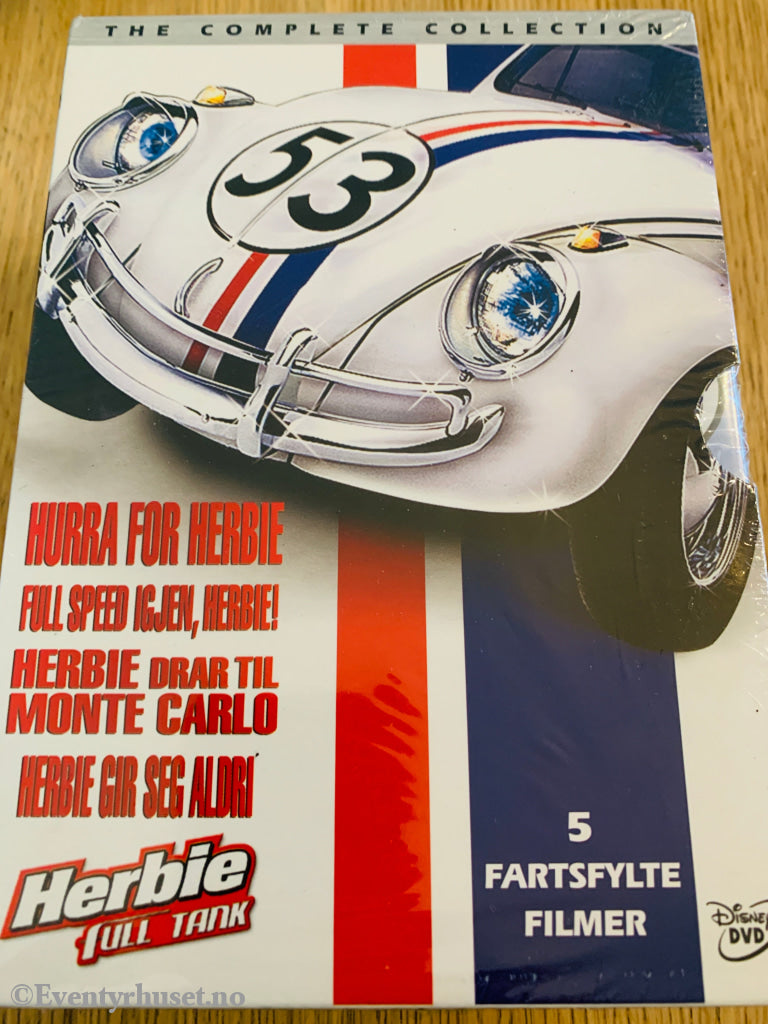 Disney’s Herbie. Dvd Samleboks. Ny I Plast!