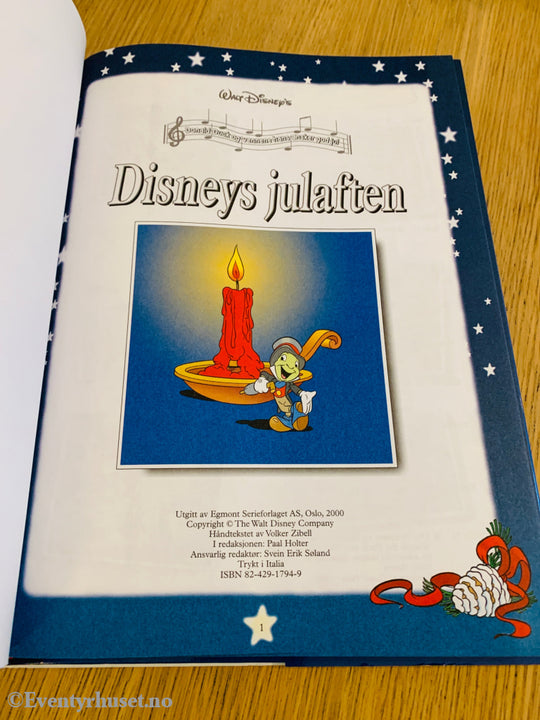 Disney’s Julaften. 2000. Stor Bok. Fortelling