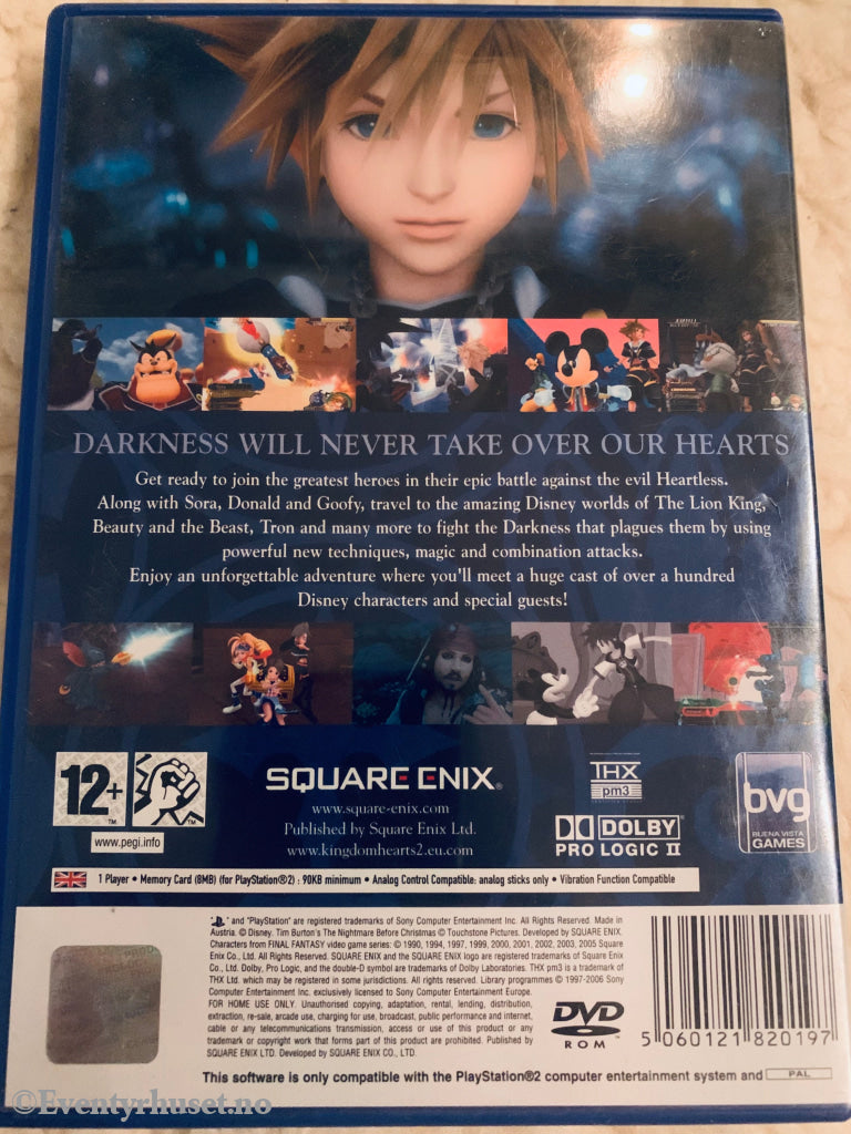 Disneys Kingdom Of Hearts. Ps2. Ps2