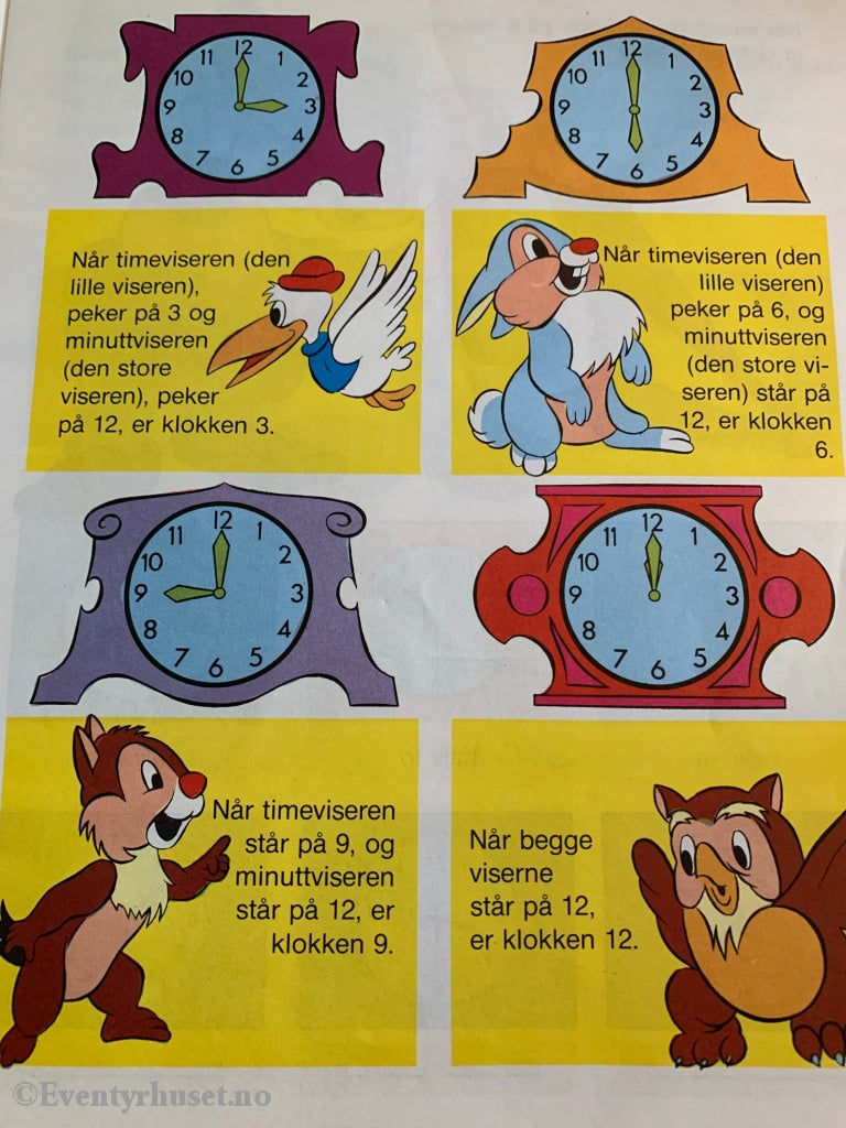 Disneys Klokkeboken. Fortelling