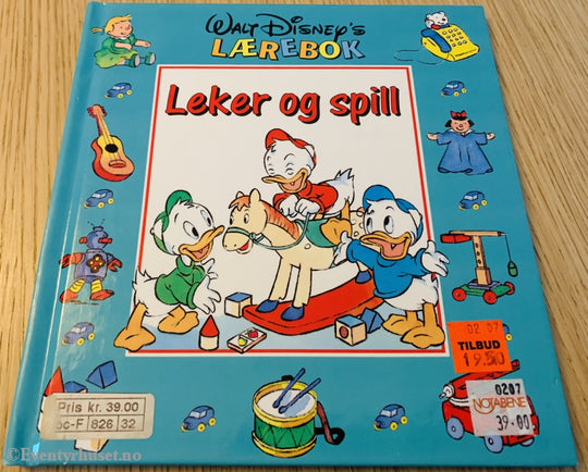 Disneys Lærebok - Leker Og Spill. 1994. Fortelling