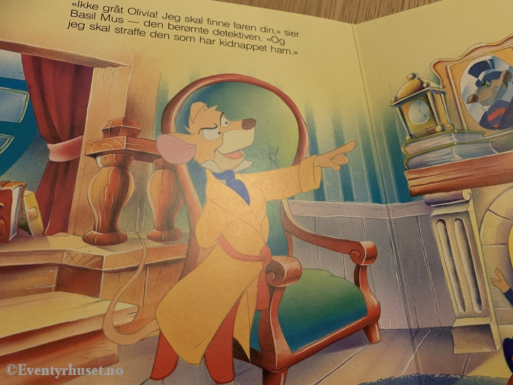 Disneys Mesterdetektiven Basil Mus. 1986. Fortelling