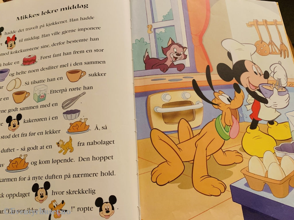 Disneys Mikkes Rebusbok. 1999. Fortelling