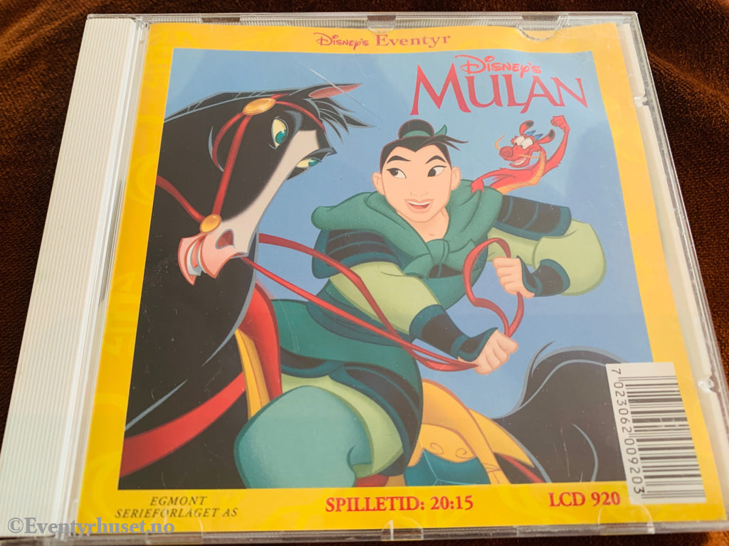 Disney's Mulan. Lydbok på CD. Universal Pictures / CIC Video
