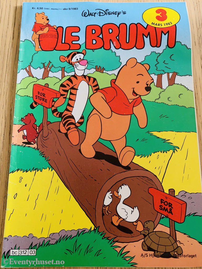 Disneys Ole Brumm. 1983/03. Tegneserieblad