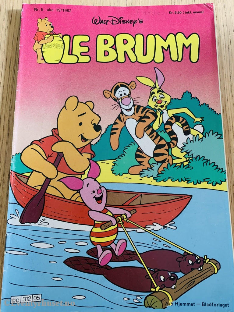 Disneys Ole Brumm. 1983/05. Tegneserieblad