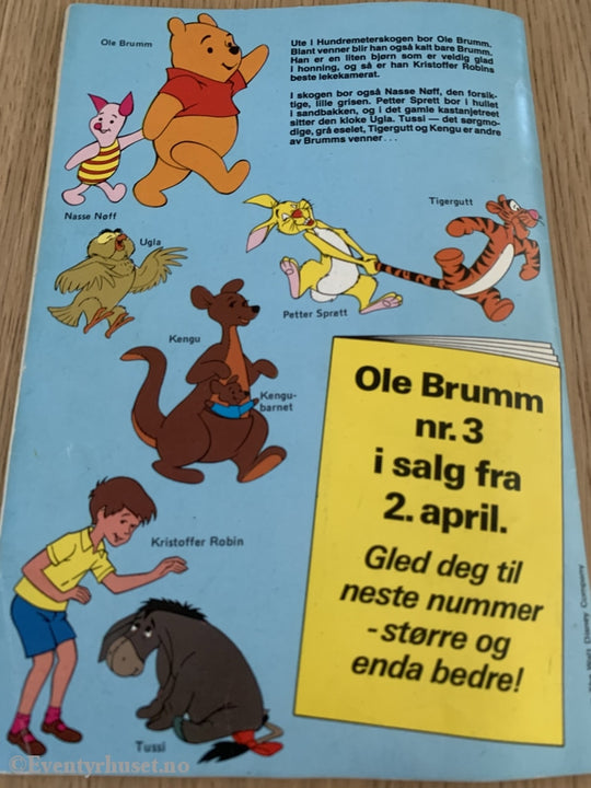 Ole Brumm. 1990/02. Tegneserieblad