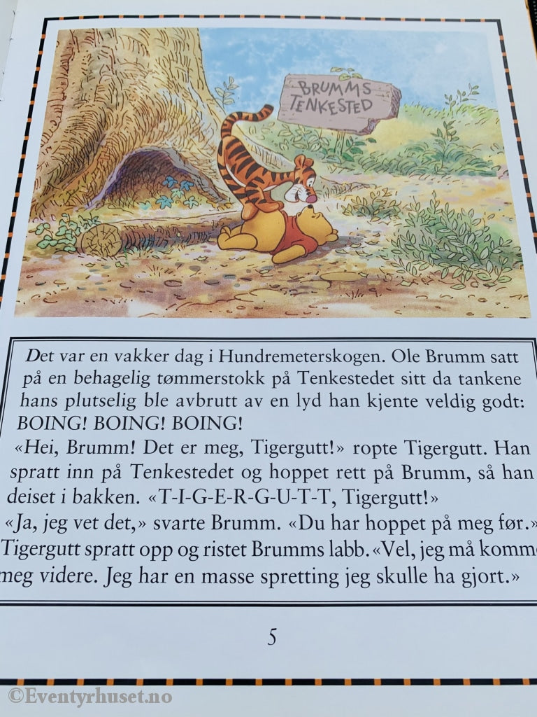 Disneys Ole Brumm Og Tigergutt. 1995. Fortelling