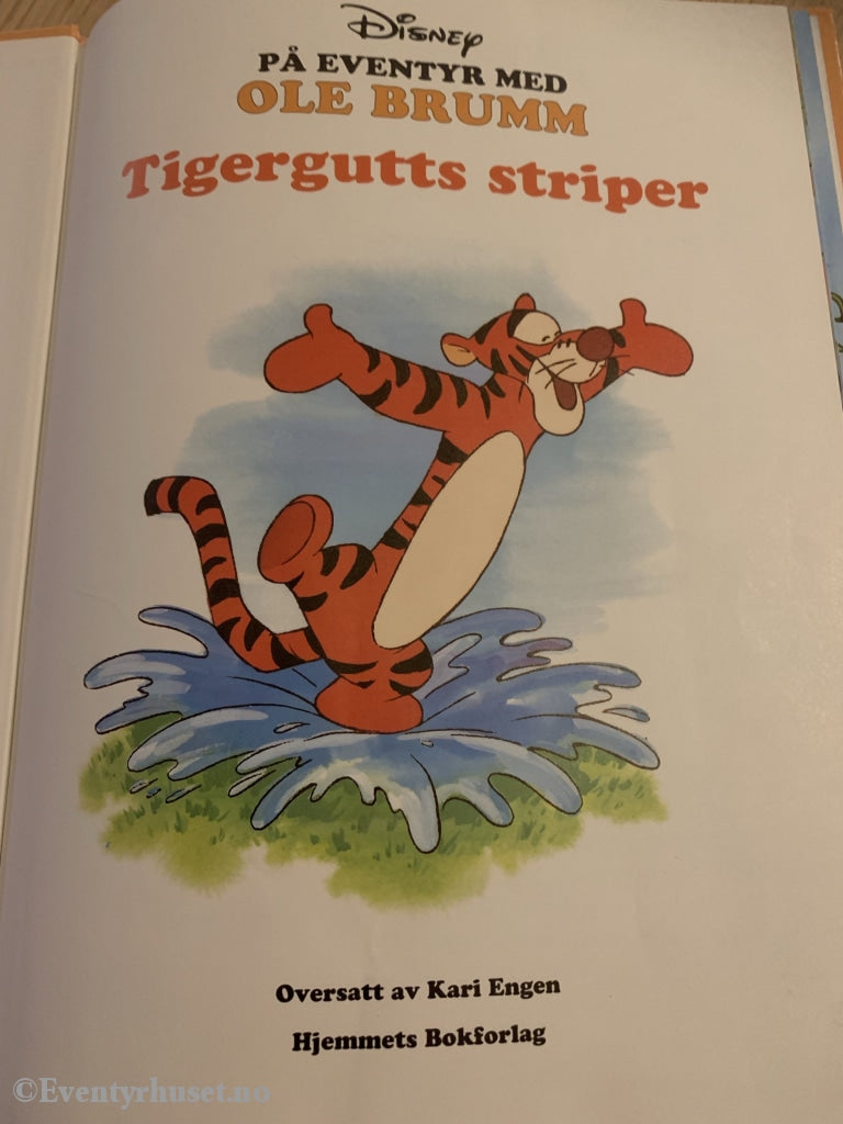 Disneys På Eventyr Med Ole Brumm. Tigergutts Striper. 1991. Fortelling