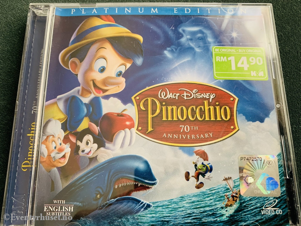 Disneys Pinocchio. Video Cd. Cd