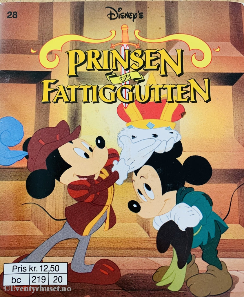 Disneys Prinsen Og Fattiggutten. 1991. Hefte Nr. 28 I Serien.