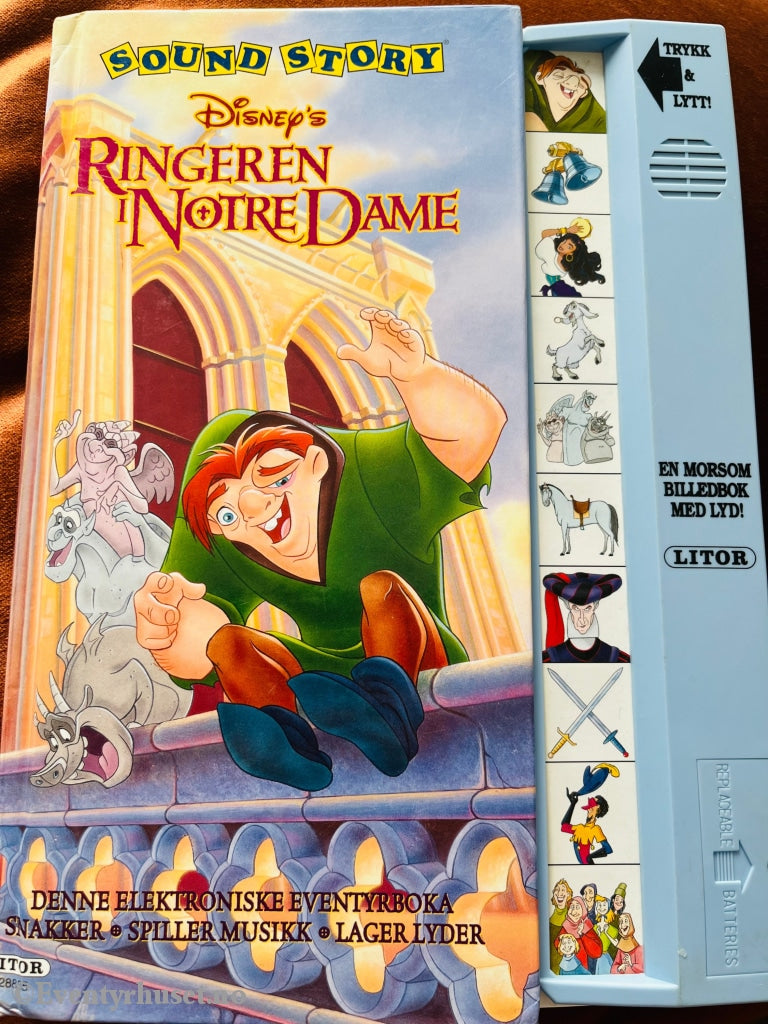 Disney´s Ringeren I Notre Dame. 1996. En Morsom Billedbok Med Lyd ...