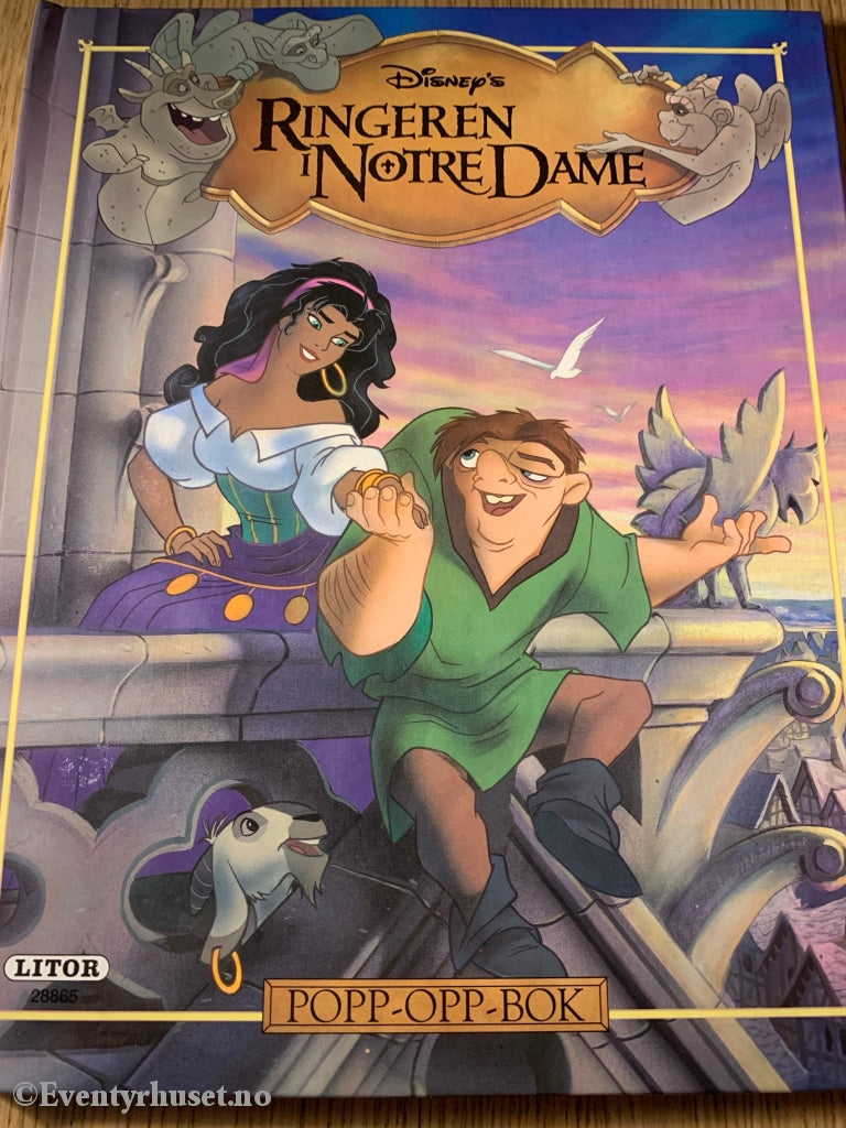 Disneys Ringeren I Notre Dame. En Popp-Opp-Bok. 1996. Fortelling