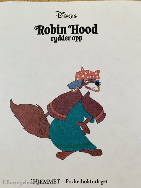 Disneys Robin Hood Rydder Opp. 1990. Hefte Nr. 23 I Serien.