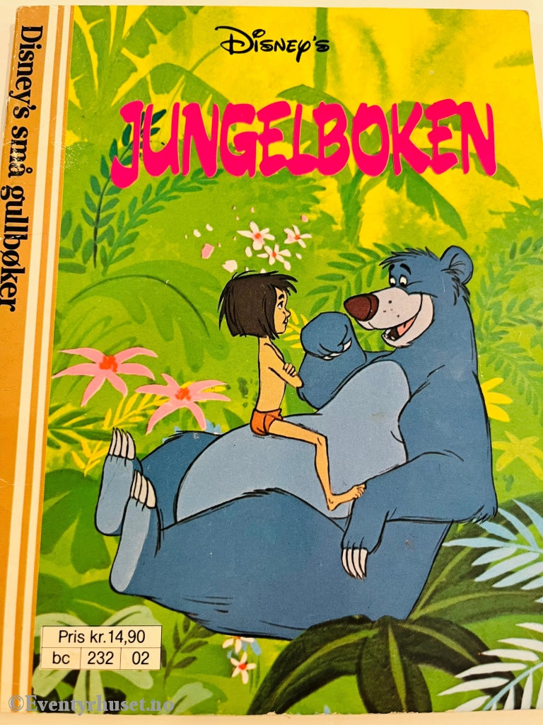 Disneys Små Gullbøker. Nr. 2. 1989. Jungelboken. Hefte