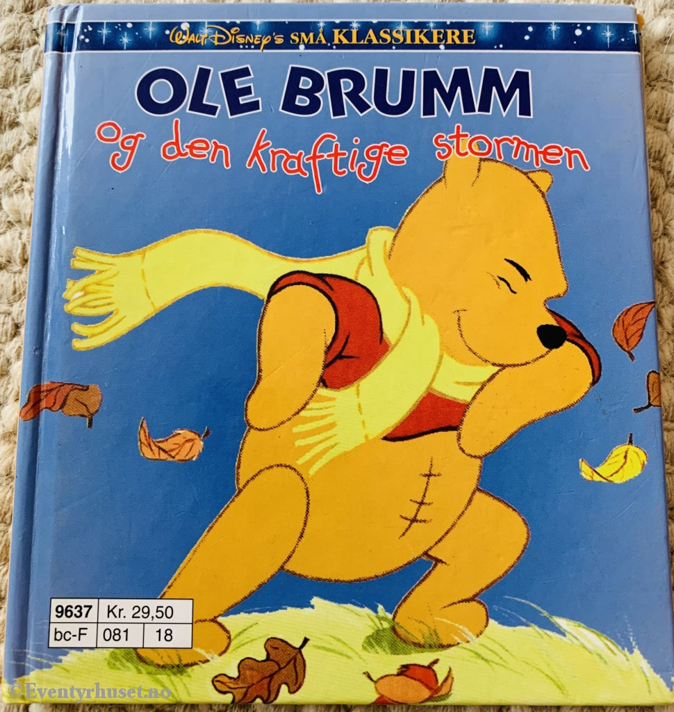 Disneys Små Klassikere: Ole Brumm Og Den Kraftige Stormen. 1996. Fortelling