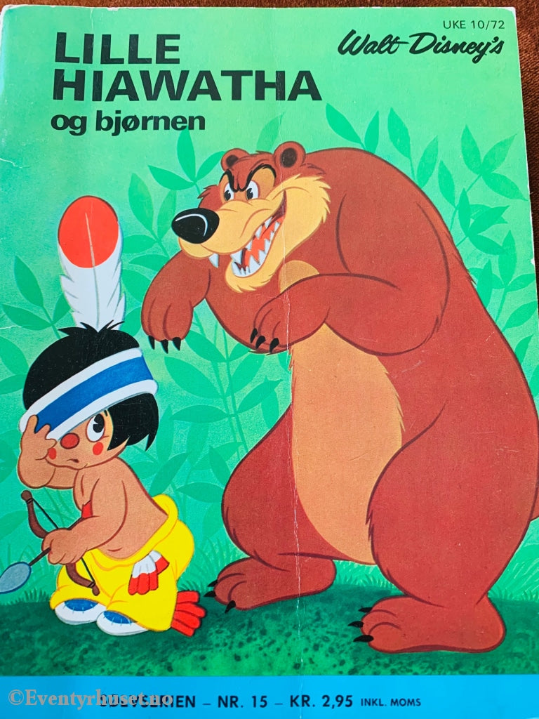 Disney´s Sølvserien: Lille Hiawatha Og Bjørnen. Hefte. Hefte