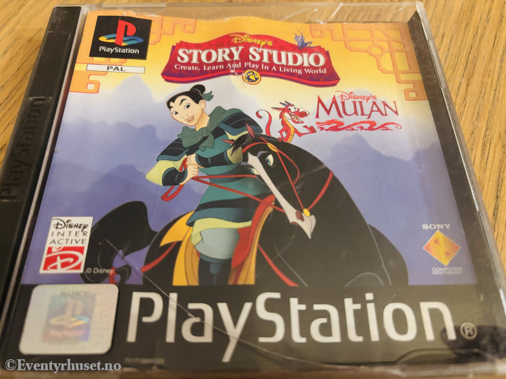 Disney's Story Studio: Mulan . PS1.