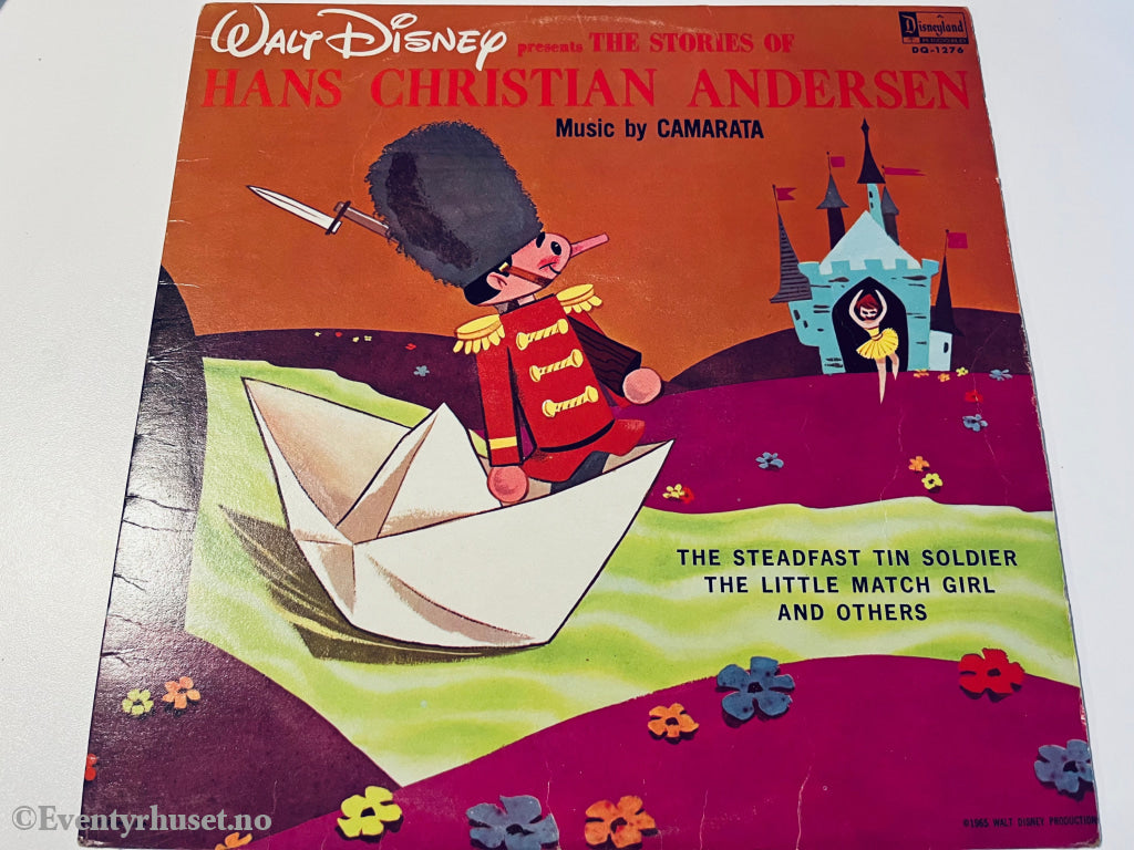 Disney’s The Stories Of Hans Christian Andersen. 1965. Lp. Lp Plate