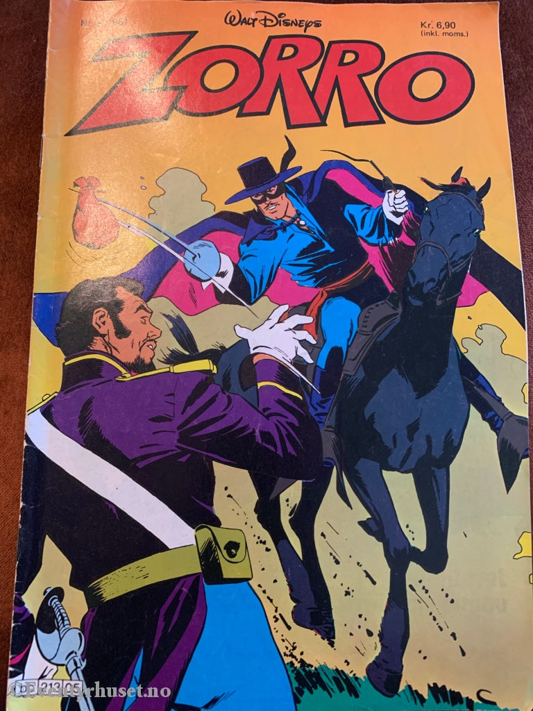 Disneys Zorro. 1981/05. Tegneserieblad