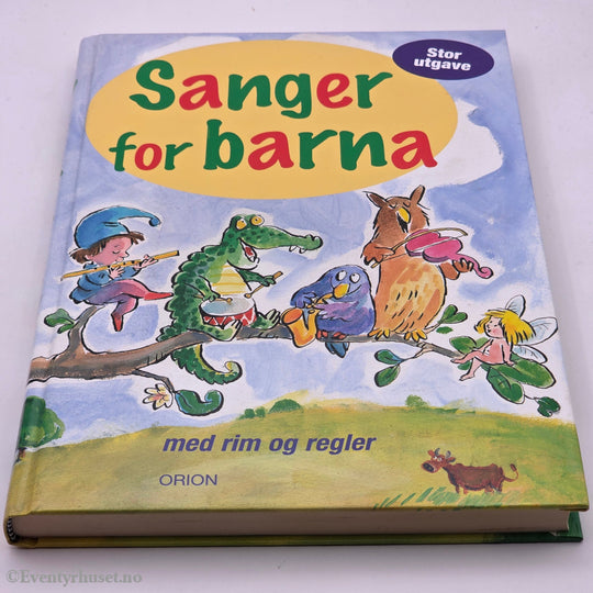 Diverse. 1999. Sanger for barna: med rim og regler. Bok.