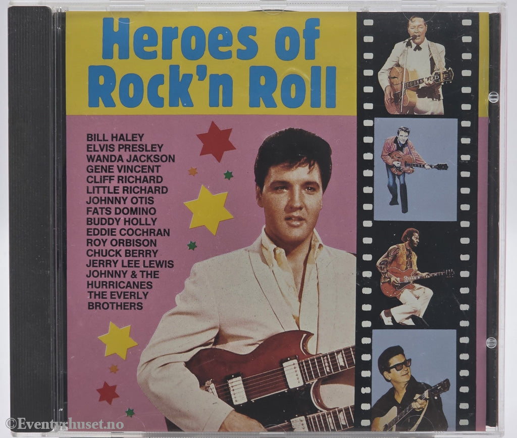Diverse Artister. 1987. Heroes of Rock'n Roll. CD.
