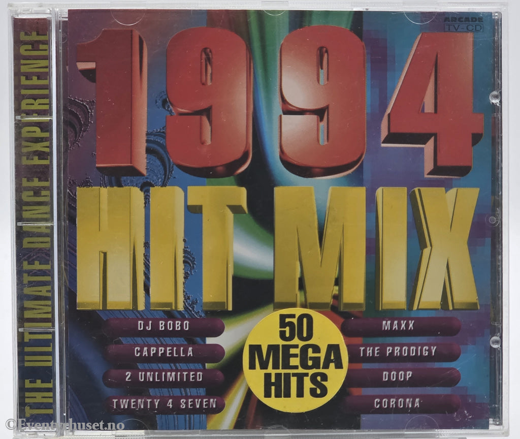 Diverse Artister. 1994. 1994 Hit Mix. CD.
