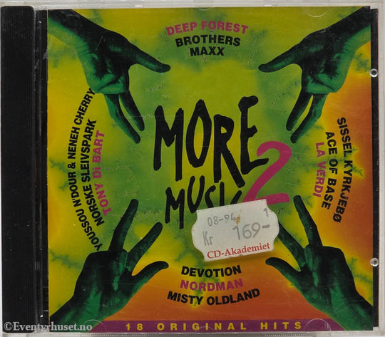 Diverse Artister – 1994 – More Music 2 – Musikk-CD.