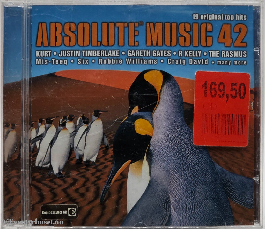 Diverse Artister (2003) "Absolute Music 42". Musikk-CD.