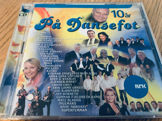 Diverse Artister. 2003. På dansefot – 10 år. CD.