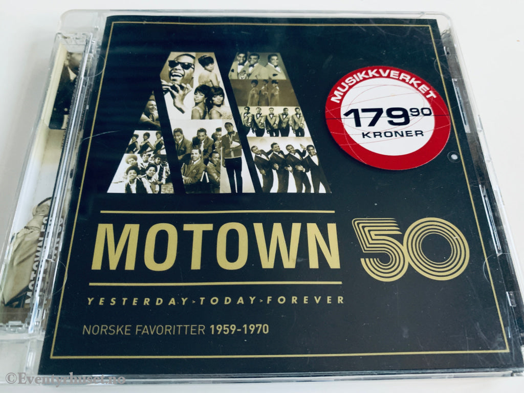 Diverse artister (2008) - Motown 50: Norske Favoritter 1959-1970 - CD
