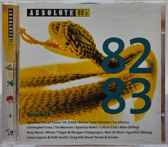 Diverse artister. Absolute 80's Vol. 2 (82-83). 1999. Musikk-CD.