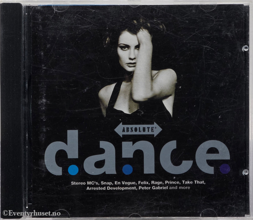 Diverse artister, Absolute Dance, 1992. Musikk-CD.