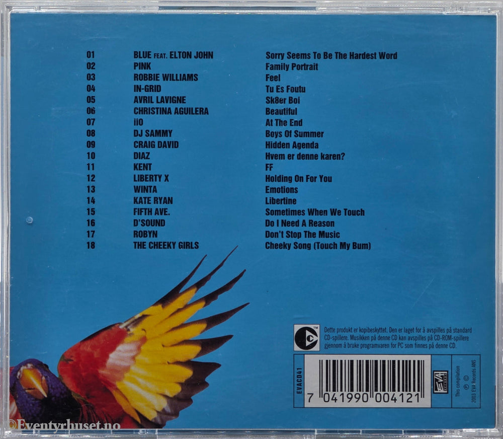 Diverse artister. Absolute Music 41. 2003. Musikk-CD.