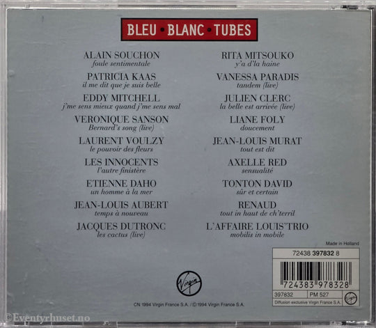 Diverse artister. Bleu Blanc Tubes. Musikk-CD.