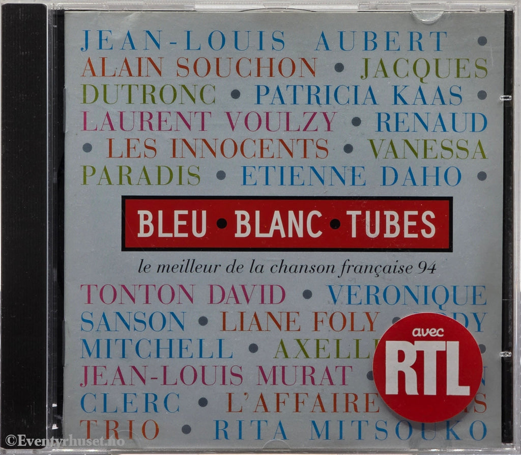 Diverse artister. Bleu Blanc Tubes. Musikk-CD.