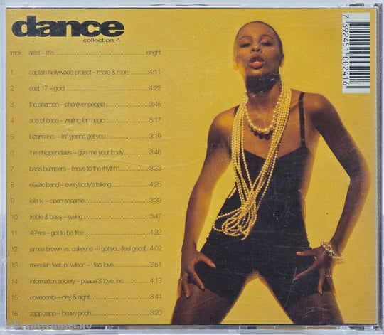 Diverse artister. Dance Collection 4. Musikk-CD.
