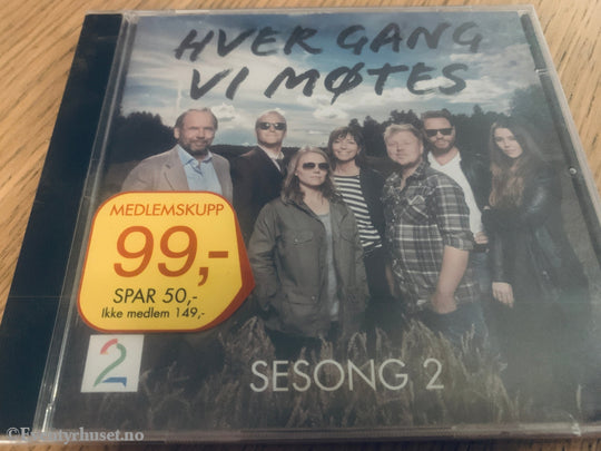 Diverse Artister – Hver gang vi møtes (Sesong 2), 2013. CD.
