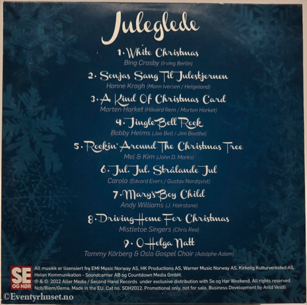 Diverse artister - Juleglede (2004). Musikk-CD.