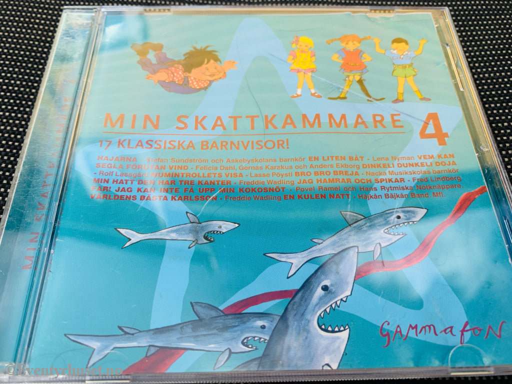 Diverse Artister – Min skattkammare 4. Barne-CD.