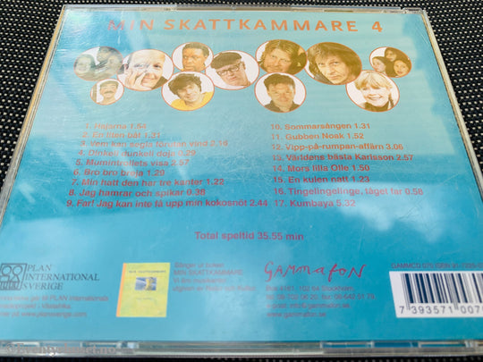 Diverse Artister – Min skattkammare 4. Barne-CD.